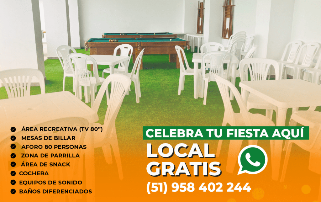 local para eventos gratis